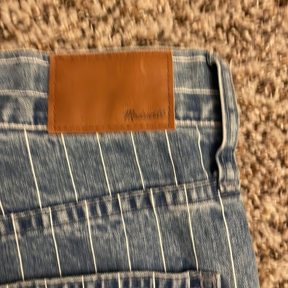 Madewell The Perfect Vintage Jean: Pinstripe Edition Sz 30 - Picture 10 of 15